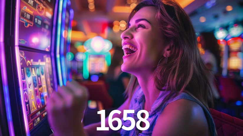 Sinta a adrenalina dos jogos de cassino com 1658